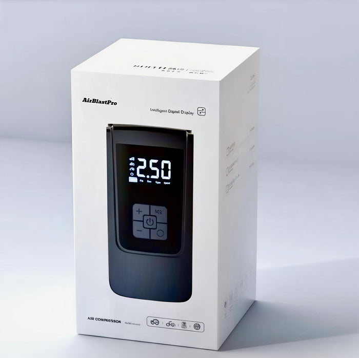 Portable Digital Tire Inflator Pump with , 150 PSI